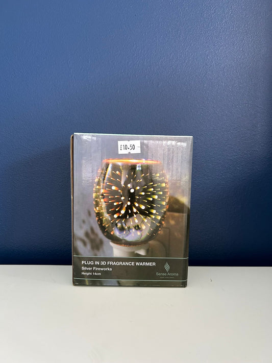 Plug in Wax Warmer - Silver Firework