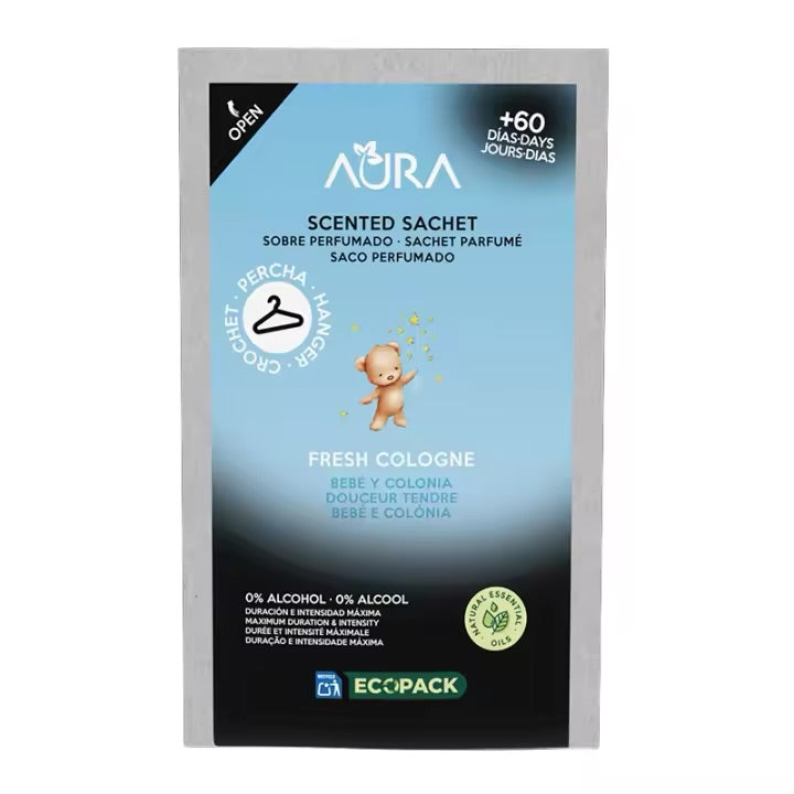 Aura Ambientador Armario Aroma Colonia Y Bebé