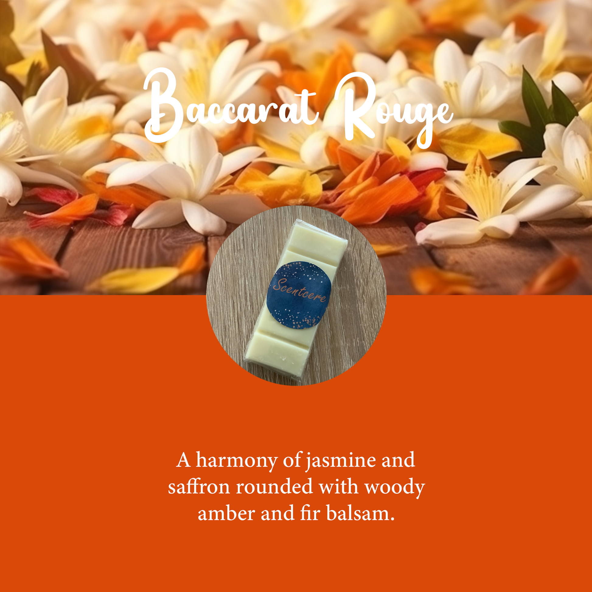 Baraccat Rouge wax melts