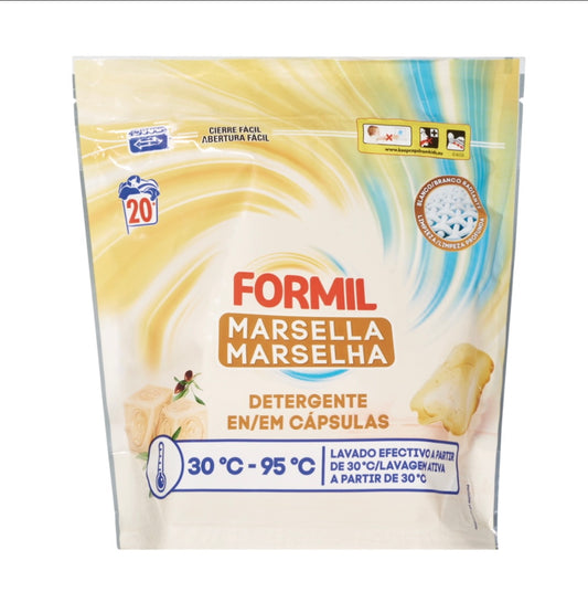 Formil Detergente Marsella en cápsulas