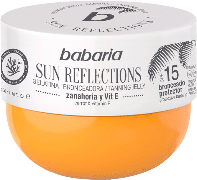 Babaria Sun Reflections Tanning Jelly Carrot & Vitamin E SPF 15