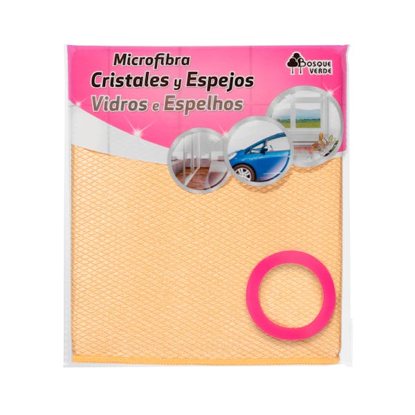 Bayeta cristales y espejos microfibra