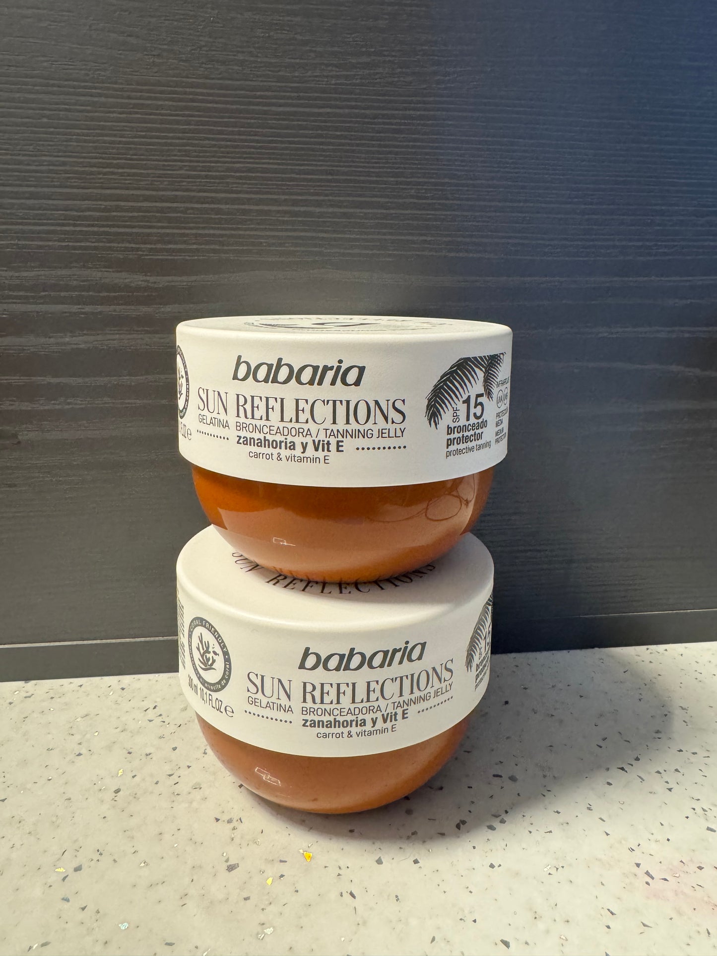 Babaria Sun Reflections Tanning Jelly Carrot & Vitamin E SPF 15