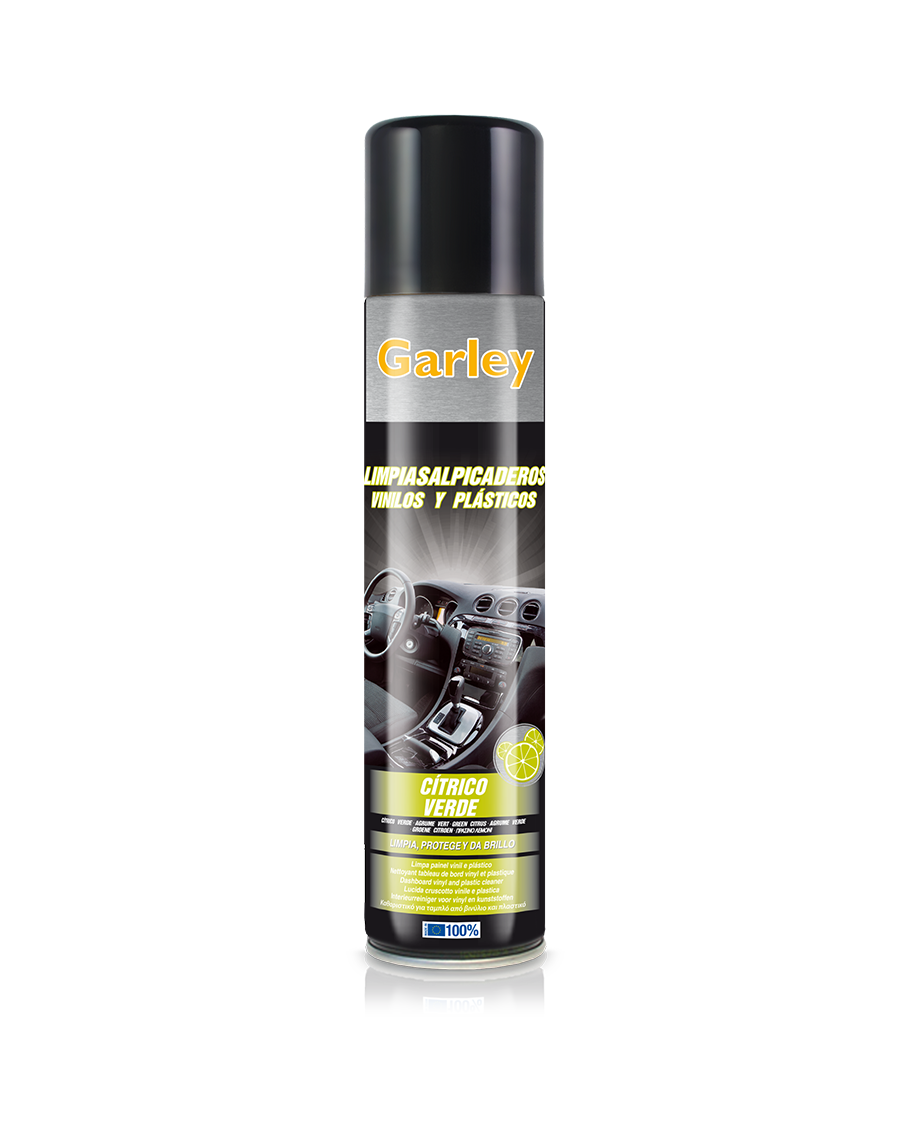 Vinyl and Plastic Dashboard Cleaner, Green Citrus