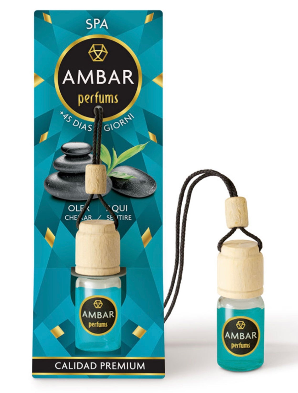 Ambar Hanging Car Air Freshener - Spa