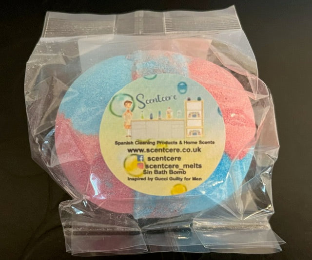 Sin ( Inspired by Gucci Guilty for Men) Bath Bomb