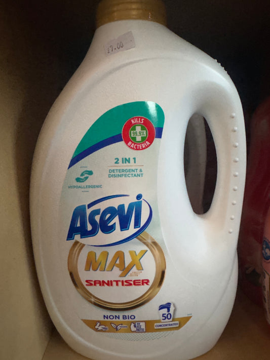 Asevi Max Sanister Laundry Detergent