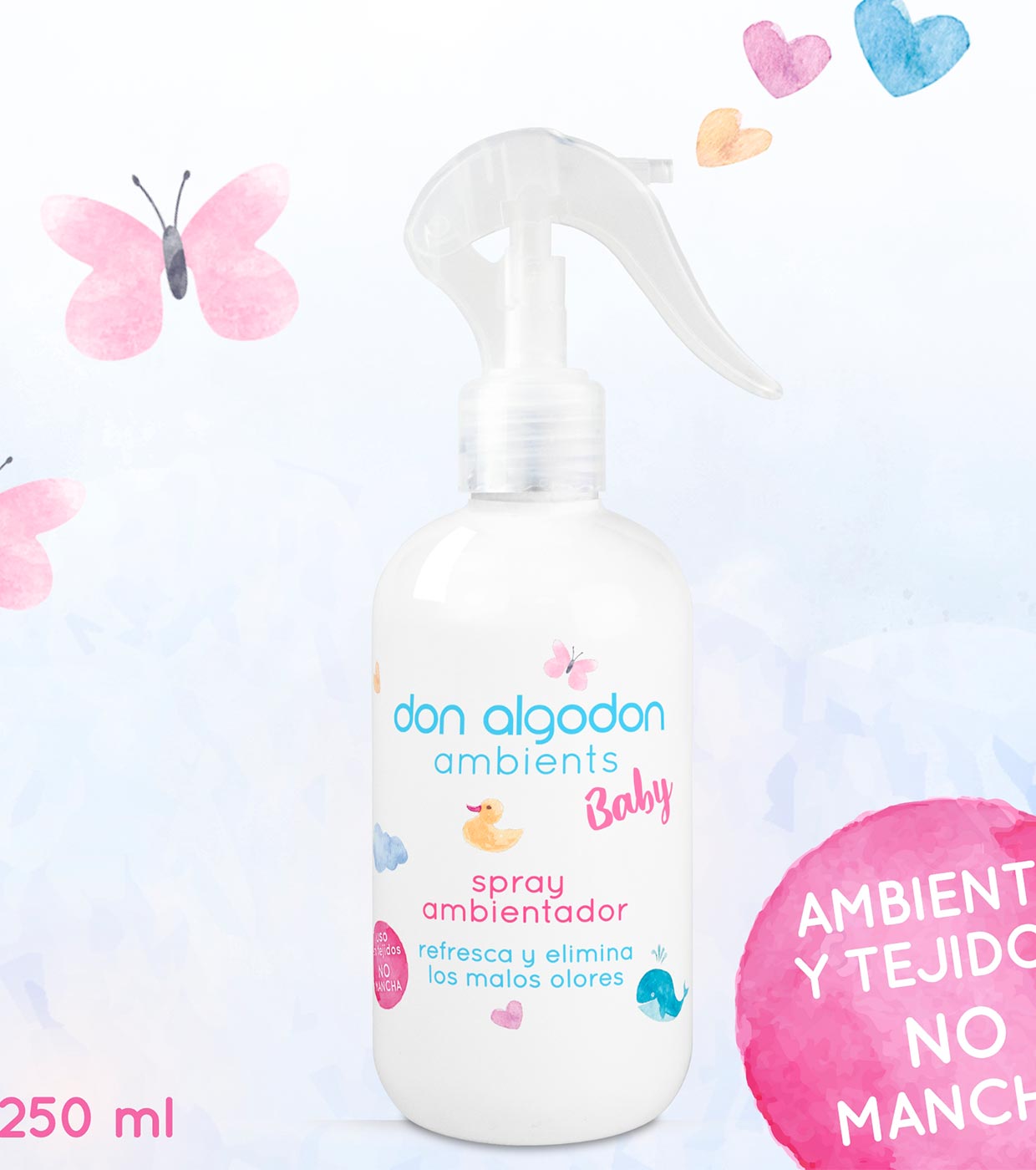 Don Algodon Baby Spray Ambientado