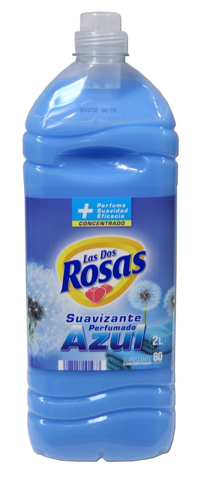 Las 2 Rosas Suavizante Azul