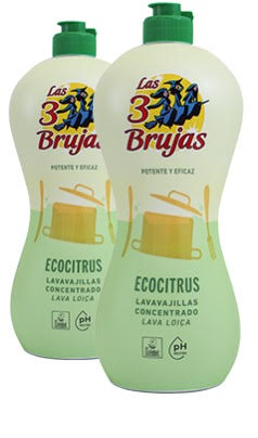 Las 3 Brujas Ecocitrus Concentrated Washing Up Liquid