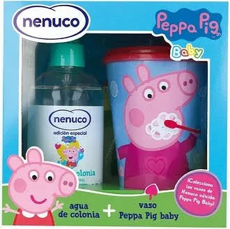 NENUCO 240ML COLOGNE SPRAY LIMITED EDITION + PEPPA PIG SIPPER CUP GIFT SET