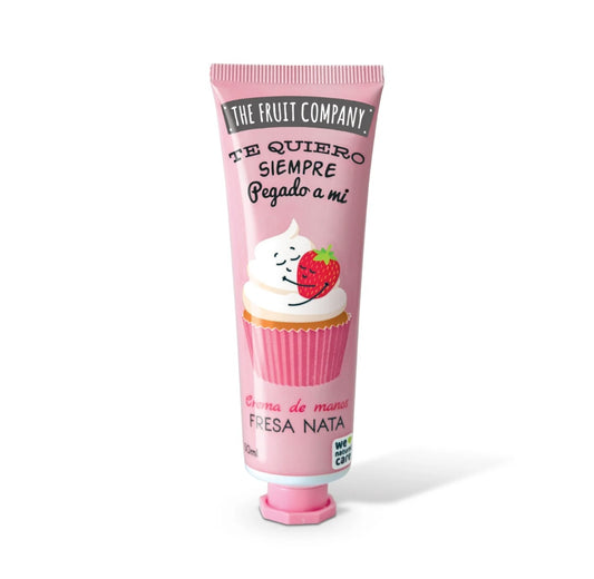 The Fruit Company Hand Cream - Strawberries & Cream 50ml