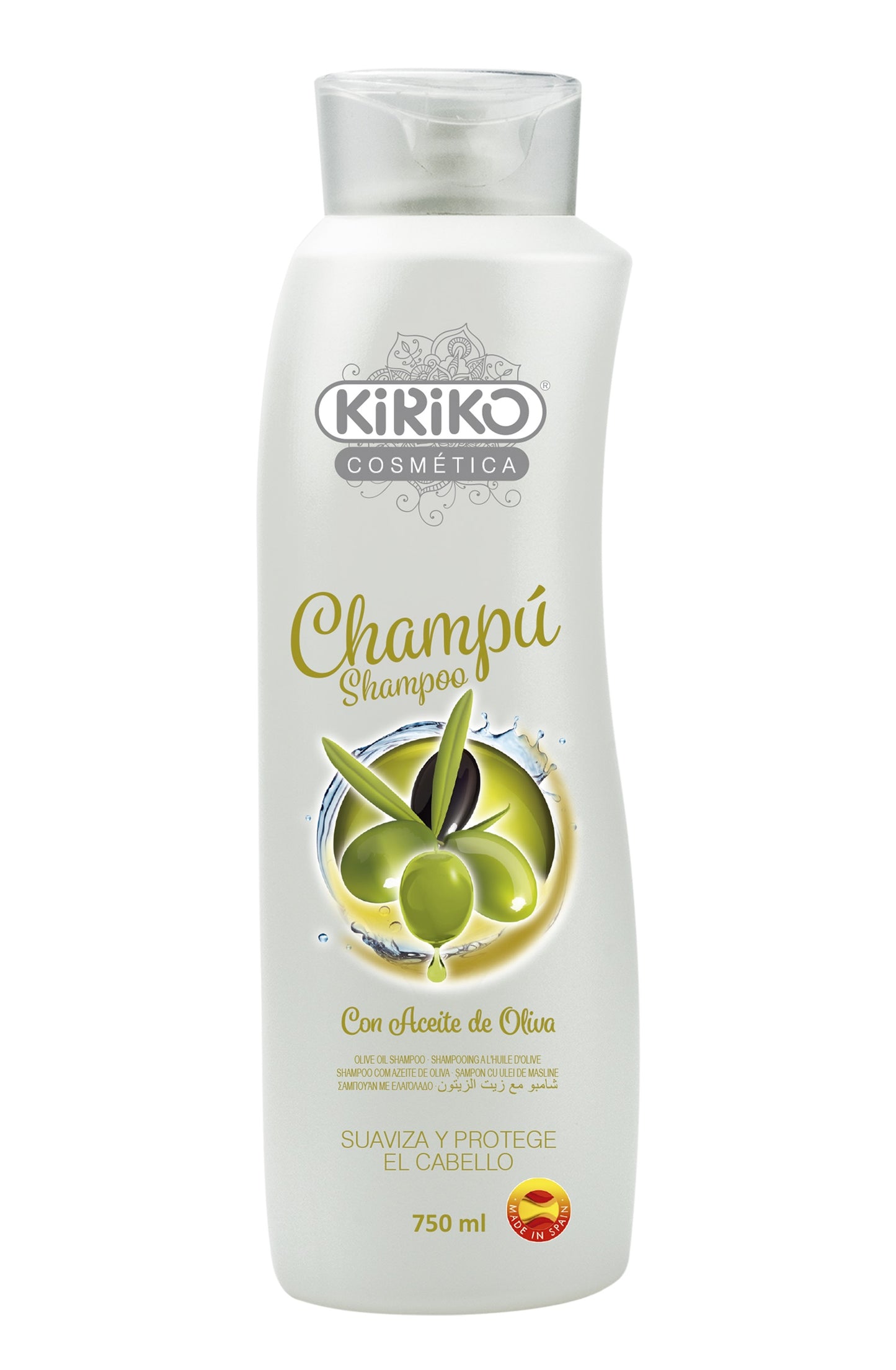 KiRiKo Con Aceite de Oliva Shampoo