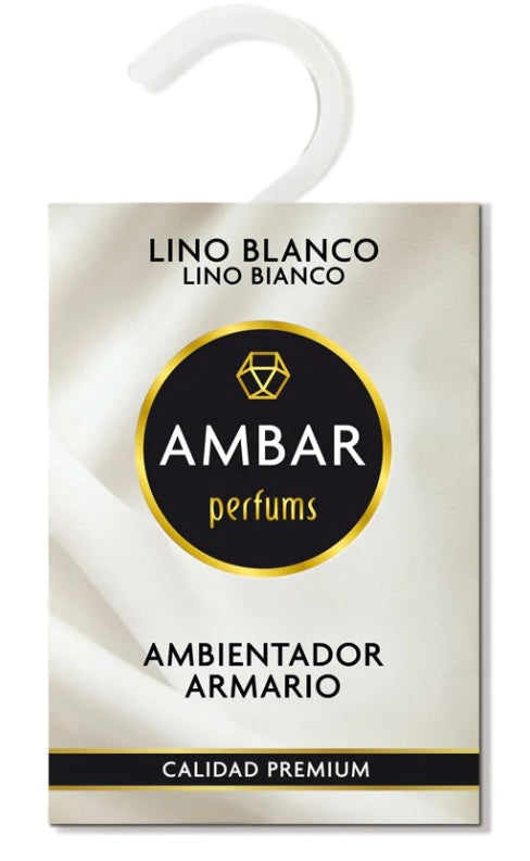Ambar Wardrobe Freshener White Linen