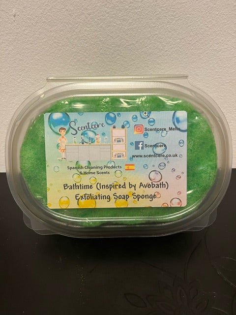 Bath time (inspired by Avobath) Exfoliating Large Soap Sponge